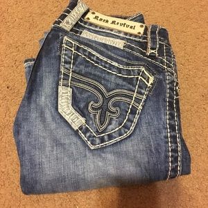 Rock revival boot cut jeans -sold